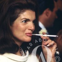 Jackie Kennedy smoking