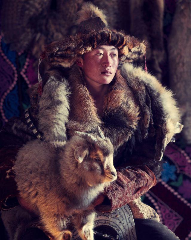 Èsker Eagle Hunter Sagsai, Bayan Ulgii Province, Mongolia