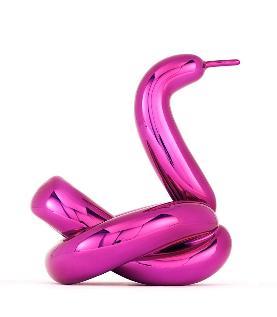 Swan – Magenta Balloon Animal