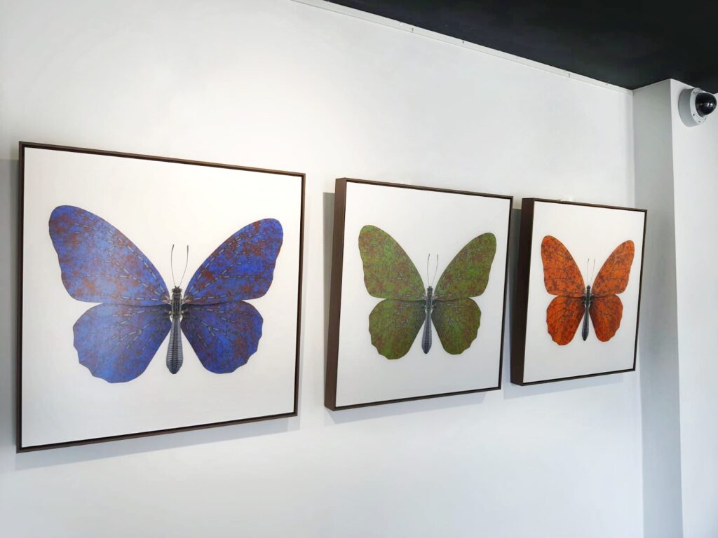 Butterfly II – blue