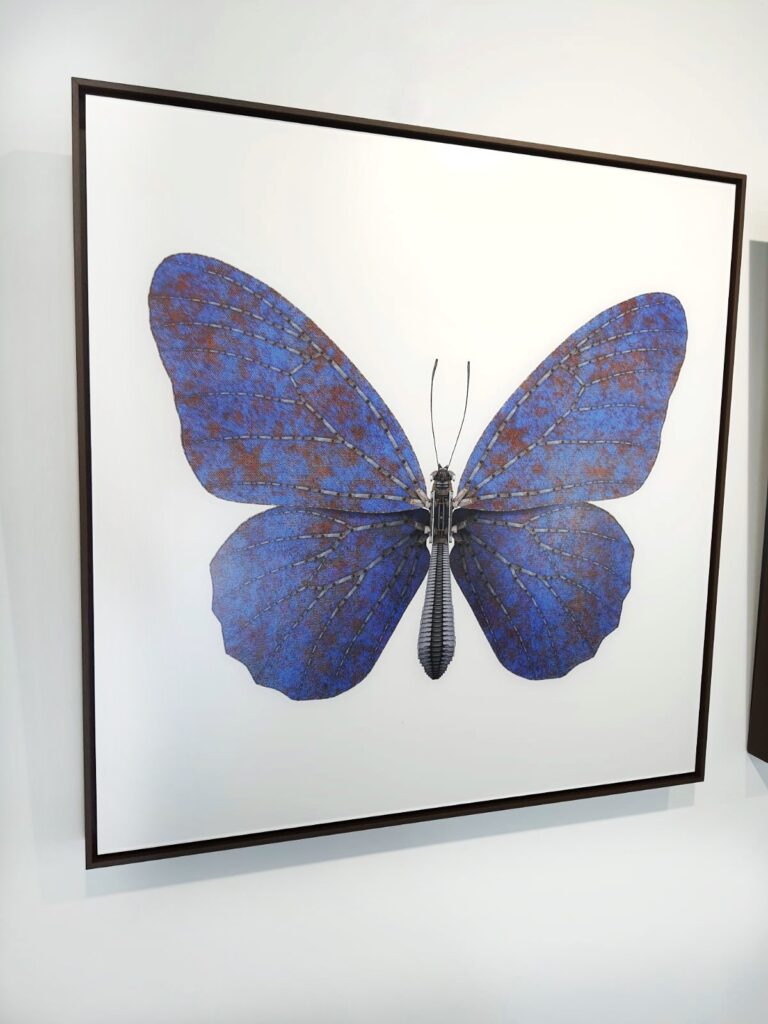 Butterfly II – blue