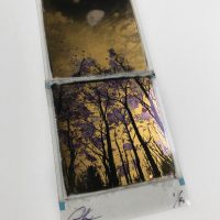 Splitting of the light – Gold / Purple