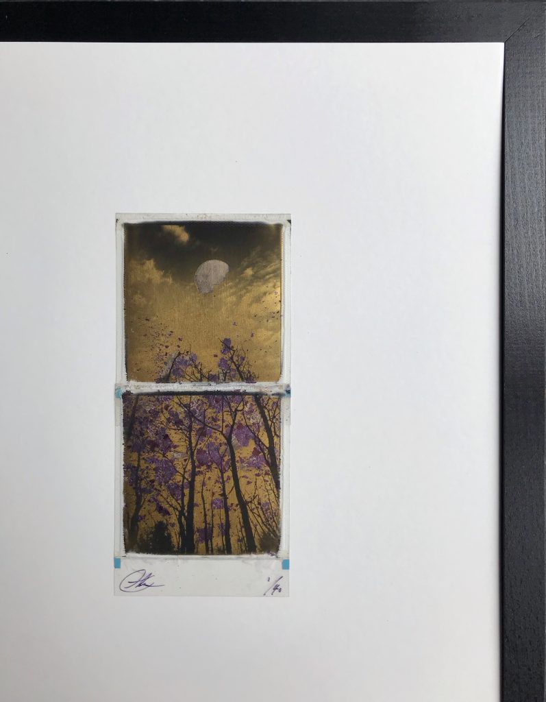 Splitting of the light – Gold / Purple