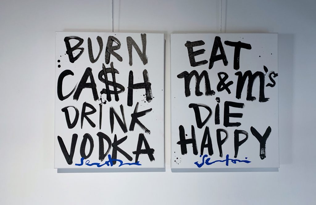 Burn ca$h Drink Vodka