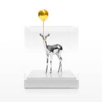 Balloon Bambi (Silver- Yellow)