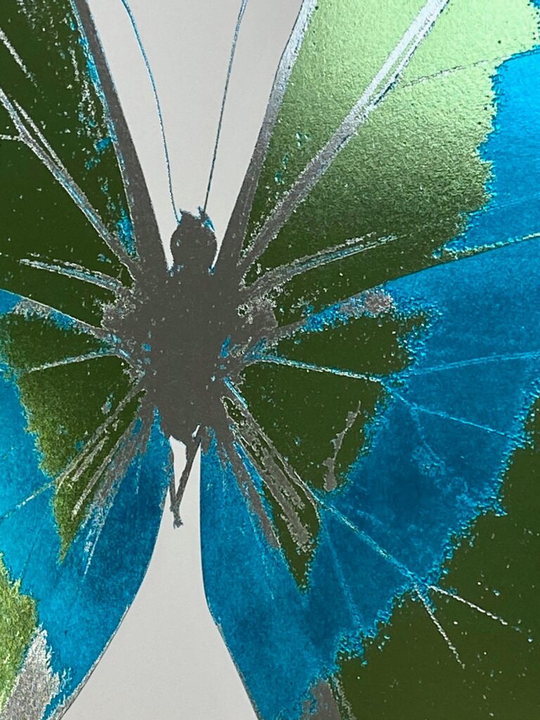 The Souls III Leaf Green – Turquoise – Silver Gloss OC7928