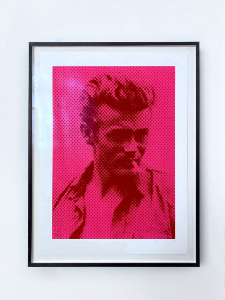 James Dean – Pink and Red