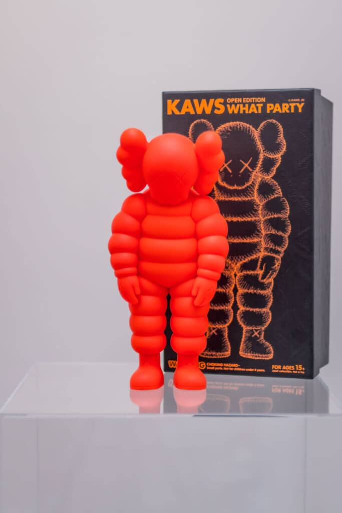 KAWS What Party – orange
