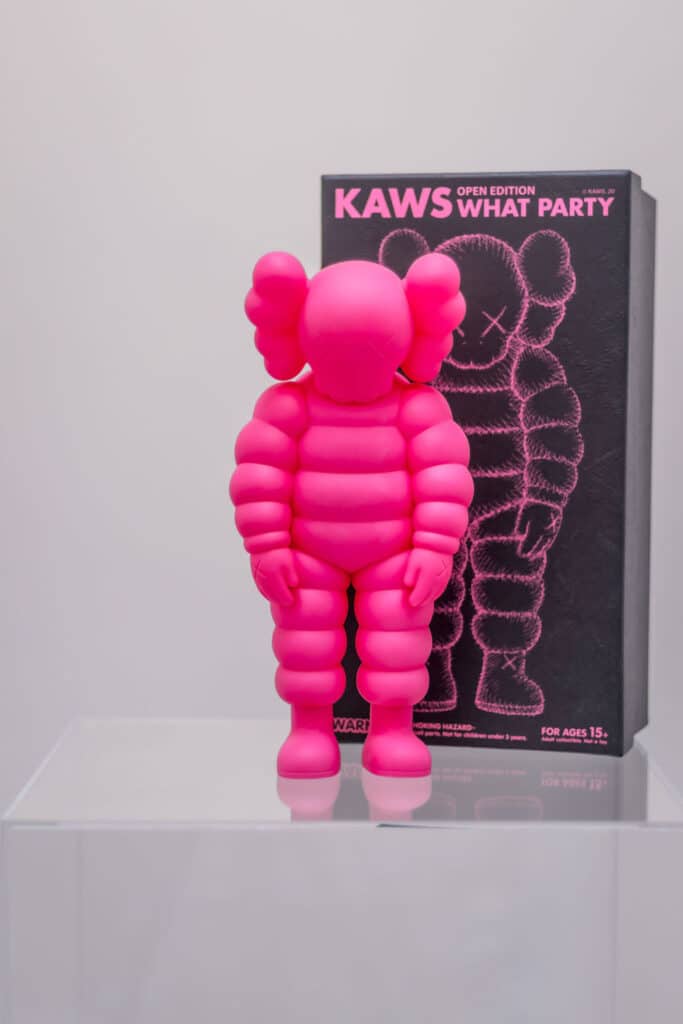 KAWS What Party (Pink)