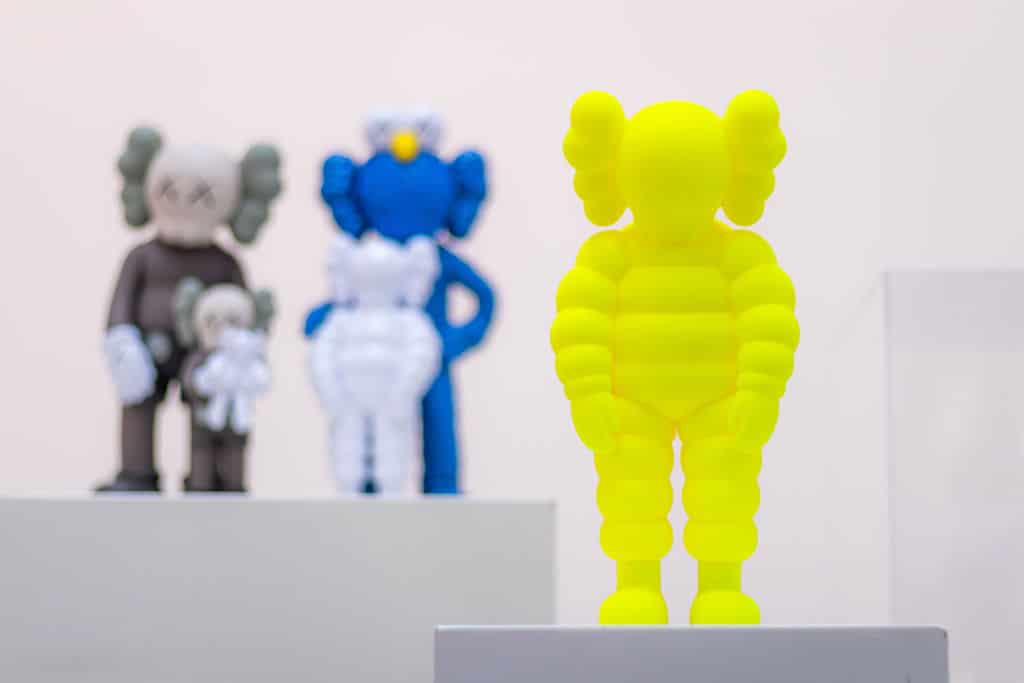 KAWS What Party (Yellow)