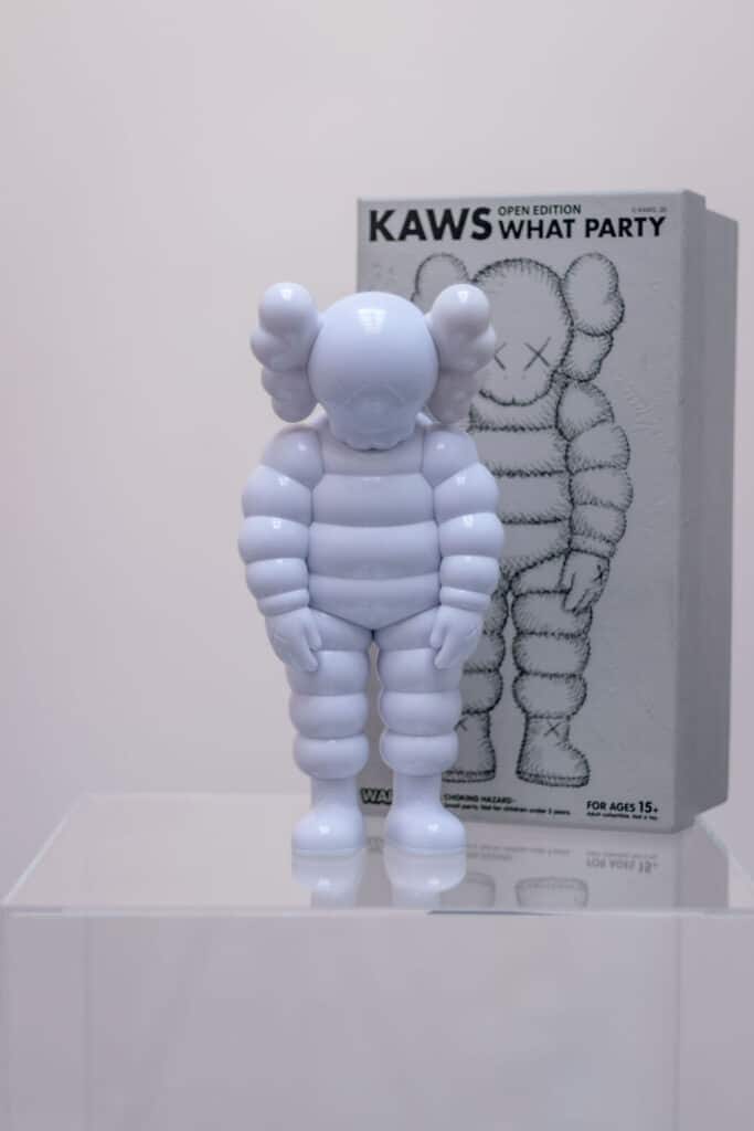 KAWS What Party – white