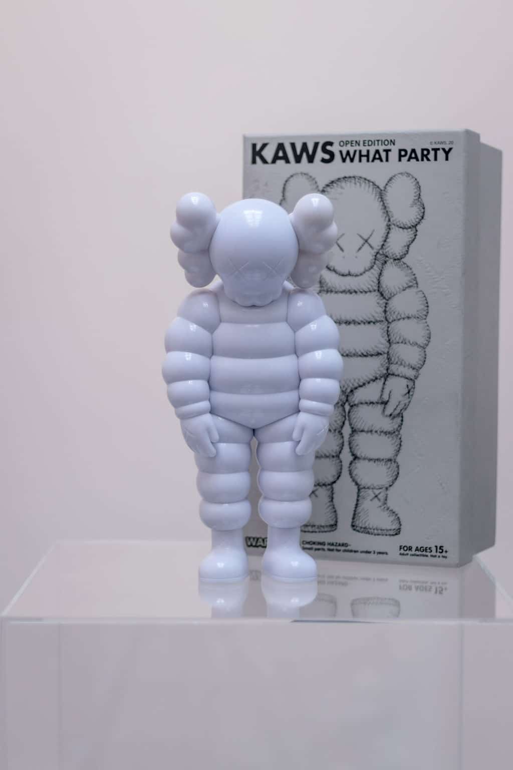 KAWS What Party   white   Kunsthuizen