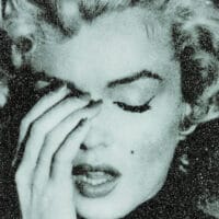 Marilyn Crying (diamond dust)