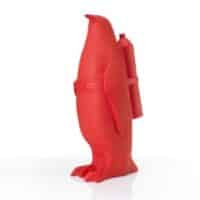 Cloned penguin with waterbottle – Red