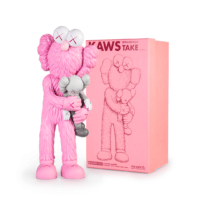 KAWS Take Figure – Pink