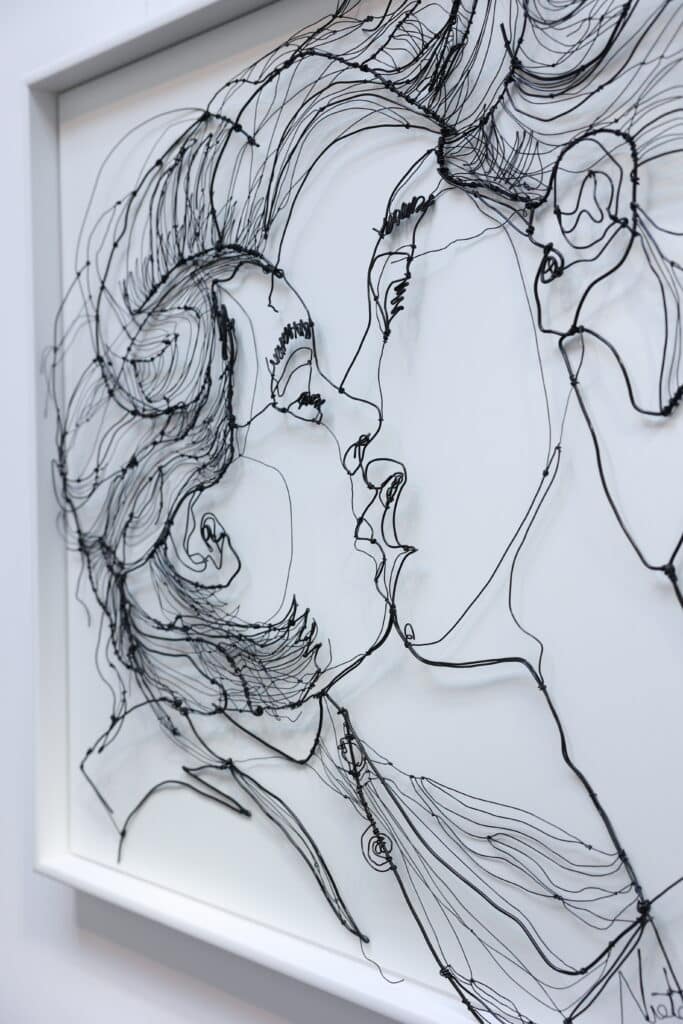 Expositie WIRED Angeles Nieto Kunsthuizen Leiden