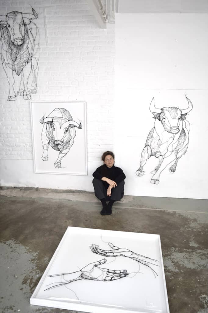 Expositie WIRED Angeles Nieto Kunsthuizen Leiden