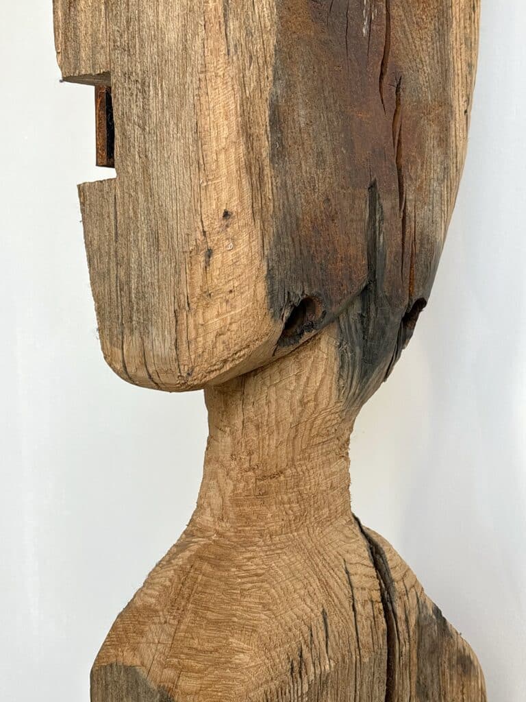 5146-2024 99x15x23cm Ancient Oak Sculpture - Mart Visser - De Kunsthuizen (1) 5146-2024