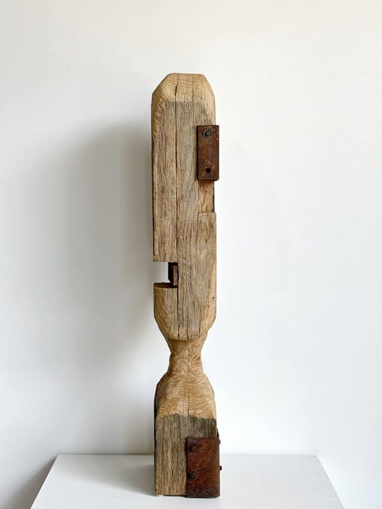 5146-2024 99x15x23cm Ancient Oak Sculpture - Mart Visser - De Kunsthuizen (3) 5146-2024