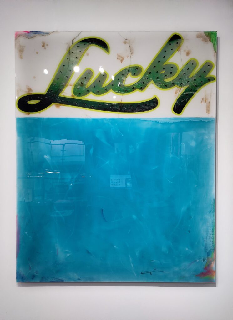 Jörg Döring Lucky Lights 120x150 Kunsthuizen Lucky Lights