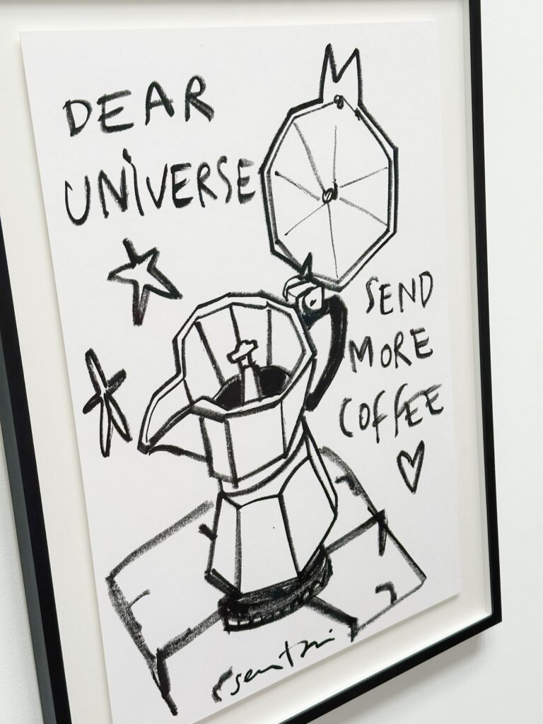 Selwyn Senatori Dear Universe 62x82 Kunsthuizen Dear Universe