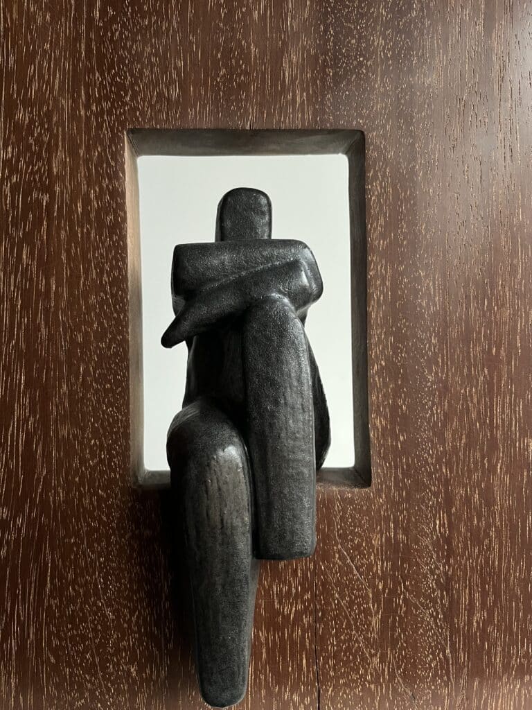 Giuseppe Lamers-Overpeinzing in hout - de Kunsthuizen Overpeinzing in hout