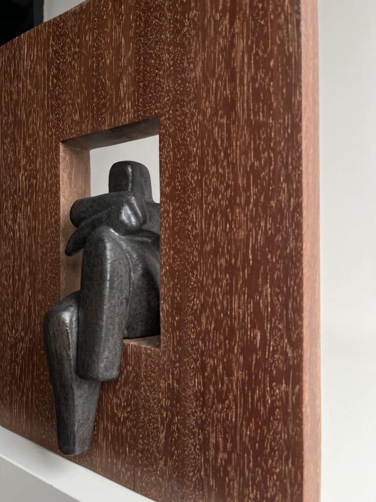 Giuseppe Lamers-Overpeinzing in hout - de Kunsthuizen Overpeinzing in hout