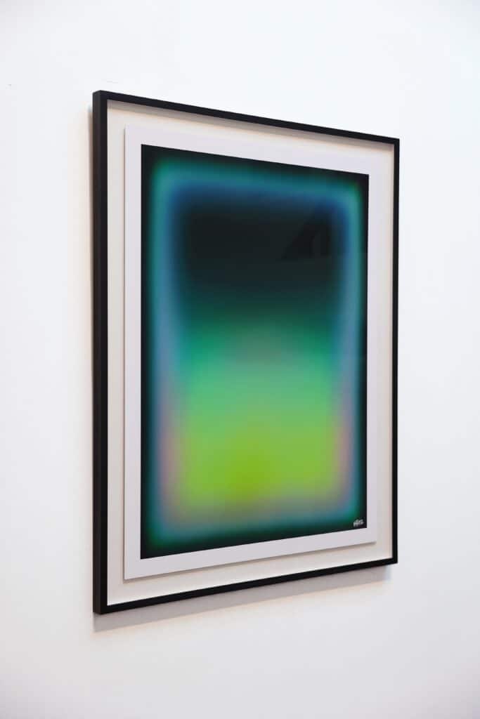 Nick Thomm Aether-Green Limited print 2025 80x100cm Signed and numbered - de Kunsthuizen Aether – Green