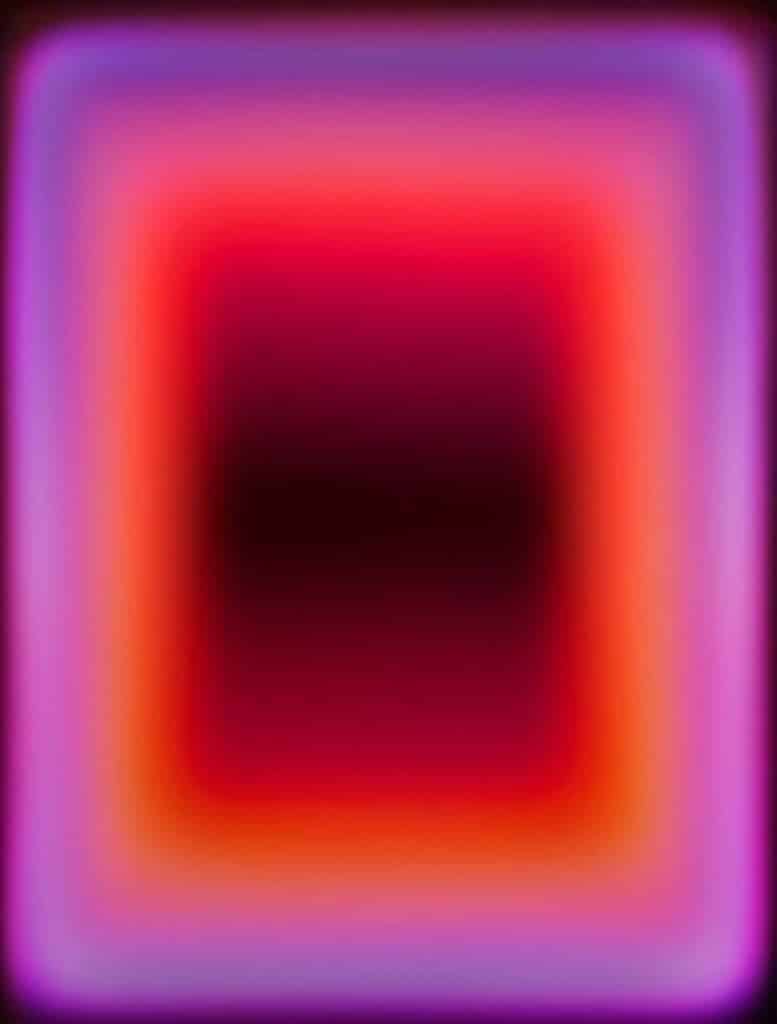 Nick Thomm Luminance-Orange Limited edition Print 2025 signed and numbered 75x95cm - foto juiste formaat Luminance – Orange