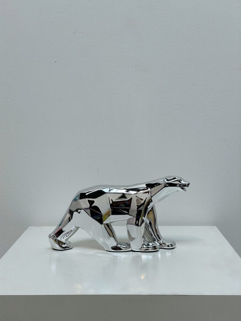 Ours Pompon x Orlinski – Chrome Zilver