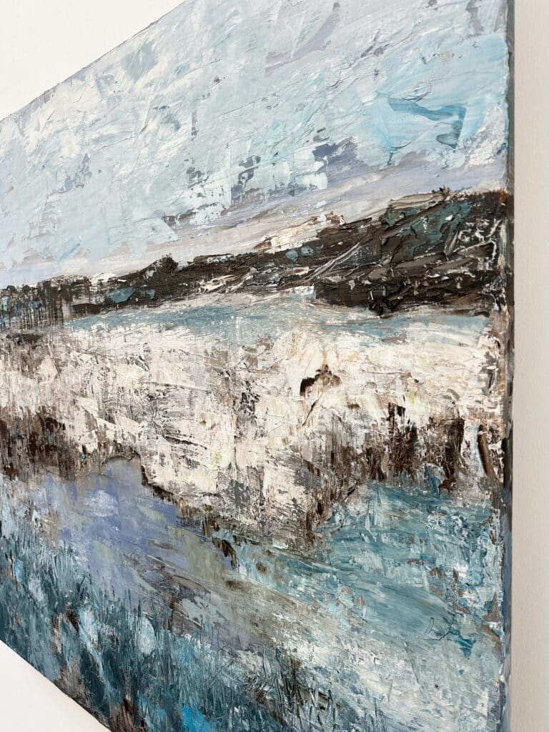 Blue flowers - Yolanda Philippens - De Kunsthuizen (2) Blue flowers