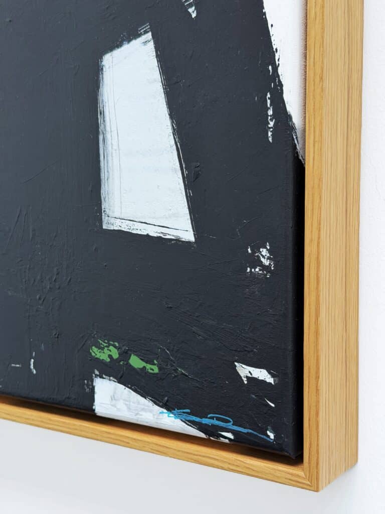 Karin Boggild - Life, Interrupted XIV 40x40 cm 2026 - Kunsthuizen (3) Life, Interrupted XIV