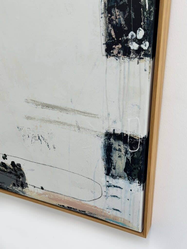 The Art of Being V- 120x150 cm 2026 €4400 detail The Art of Being V