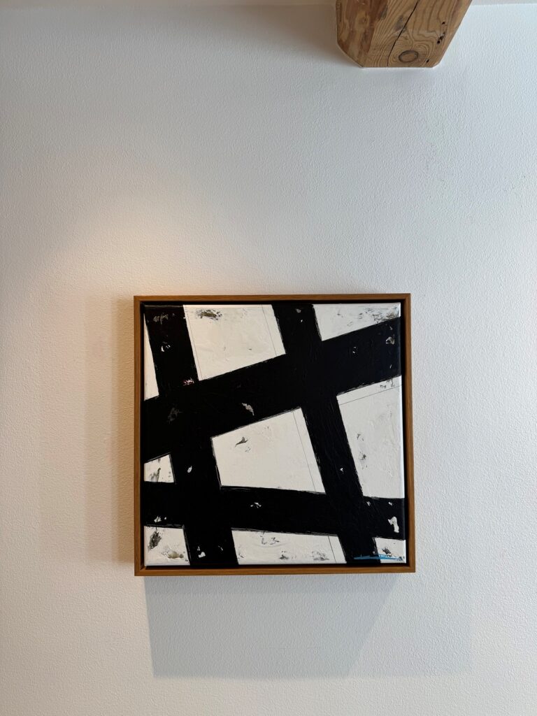 karin Boggild - Life, Interrupted X 40x40 cm 2026 €1250 Life, Interrupted X