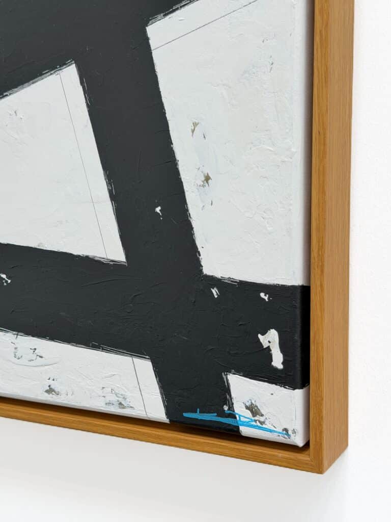 karin Boggild - Life, Interrupted X 40x40 cm 2026 - Kunsthuizen (3) Life, Interrupted X